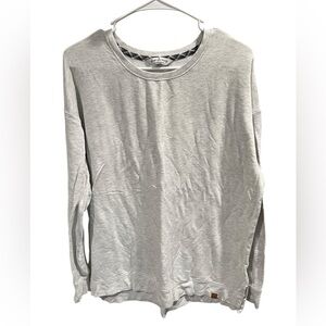 Alpine Design Women’s Gray Crewneck Sweatshirt Large Lightweight Pullover
